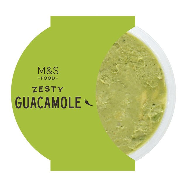 M&S zesty guacamole dip 200g, imported from the UK
