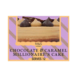 M&S Chocolate & Caramel Millionaire Cake 890g