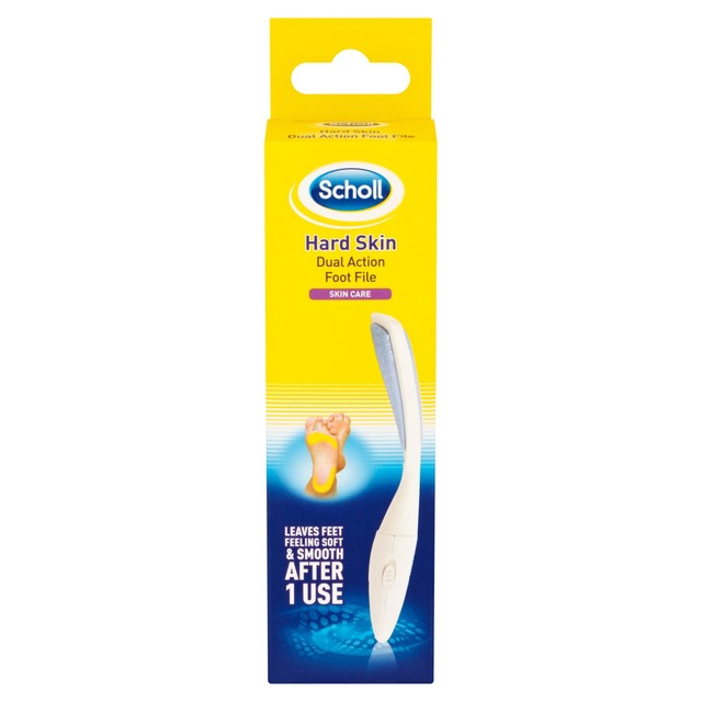 Scholl Dual Action foot file (British brand)