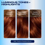 Clairol Nice'n Easy Hair Dye Medium Reddish Brown Kit - British product