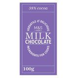 M&S Fairtrade Milk Chocolate Bar 100g