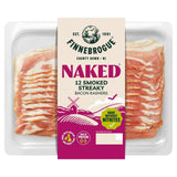 Finnebrogue Naked Smoked Streaky Bacon Rashers x12 200g
