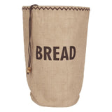 Double-Layered Hessian and Cotton Bread Storage Bag