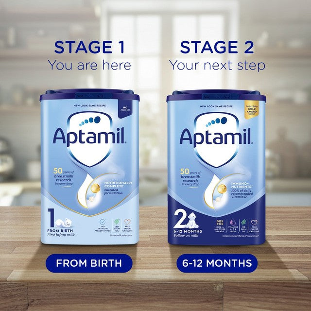 Aptamil First Infant Milk formula powder 800g - British product