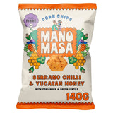 Manomasa Serrano Chilli and Yucatan Honey Tortilla Chips 140g