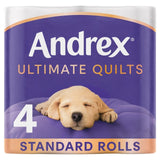 Andrex Ultimate Quilts Quilted Toilet Roll 4 Rolls