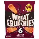 Wheat Crunchies bacon flavour crunchy wheat snack 6 pack (British brand)