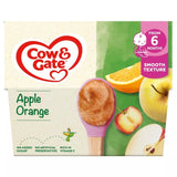 Cow & Gate Apple Orange & Acerola Baby Food Fruit Pot 6+ Months 4 x 100g