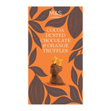 M&S Cocoa Dusted Chocolate & Orange Truffles Box 200g