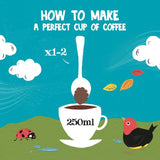 Clipper organic decaffeinated instant coffee 100g - British product