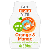 Get More Vits Orange & Mango Kids Flavoured Water 4 x 330ml