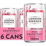 London Essence Co. Pink Grapefruit Crafted Soda 6 x 150ml