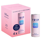 Trip Mindful Blend Wild Strawberry sparkling flavoured drink 4 x 250ml (British brand)