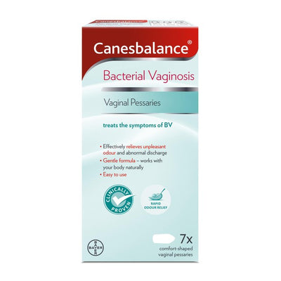 Canesten Canesbalance Bacterial Vaginosis Vaginal Pessaries 7 Pessaries