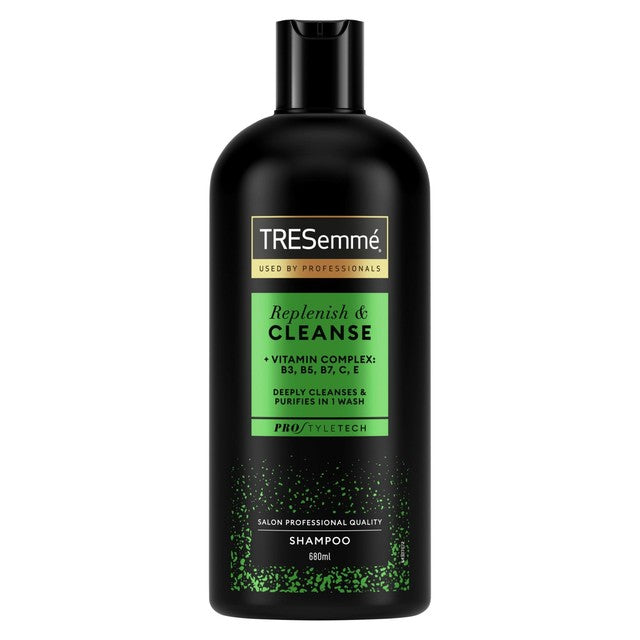 TRESemme Replenish & Cleanse Shampoo for Greasy Hair 680ml (British brand)
