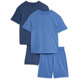 M&S Acid Wash Pyjamas Blue 6-7 Years, imported from the UK
