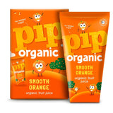 Pip Organic Kids Smooth Orange Juice Fruit Drink 4 x 180ml