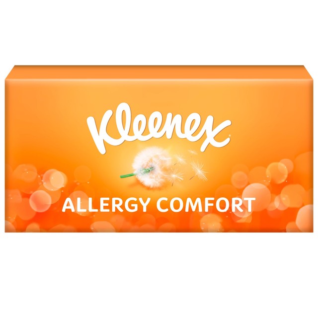 Kleenex Allergy Comfort Tissues Box 56 pack, UK version