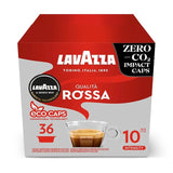 Lavazza A Modo Mio Qualita Rossa Espresso Coffee Capsules 36 Capsules