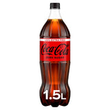 Coca-Cola Coke Zero Extra Free Sugar Free Cola 1500ml