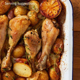 Ocado organic free range chicken drumsticks 475g, imported from the UK