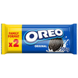 Oreo chocolate sandwich biscuits twin pack 2 x 154g, imported from the UK