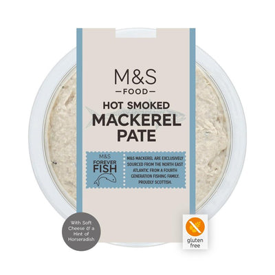 M&S Coarse Smoked Mackerel Pate Deli Spread 115g