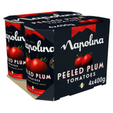 Napolina Plum Tomatoes Tinned Tomatoes 4 x 400g