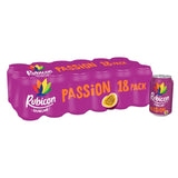 Rubicon Sparkling Passion Fruit Juice Soft Drink 18 x 330ml