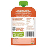 Kiddylicious apple & sweet potato baby food pouch 100g, UK version