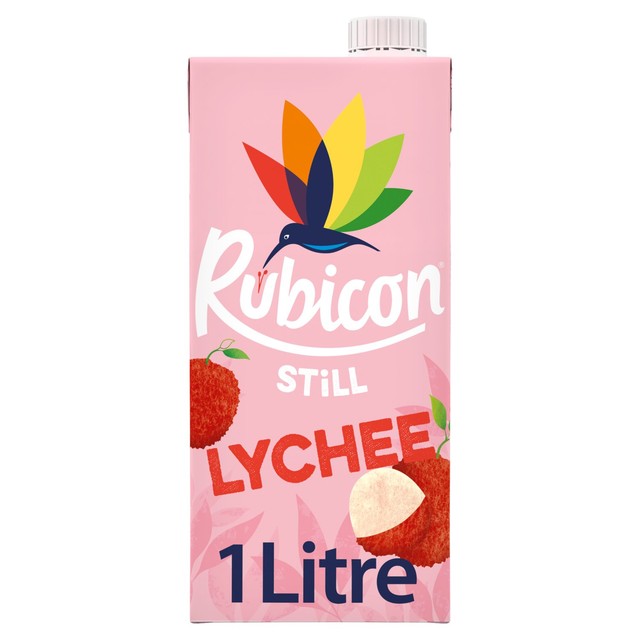 Rubicon lychee juice drink 1L, imported from the UK