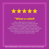 Allevia hayfever allergy relief tablets 15 pack - British product