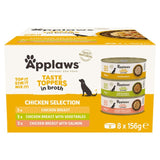 Applaws Taste Toppers Supreme Multipack Complementary Dog Food Toppers 8 x 156g