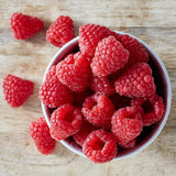 Ocado raspberries 150g, imported from the UK