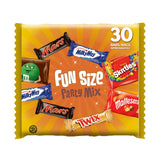 Mars funsize milk chocolate sweets party bag assortment 540g, imported from the UK