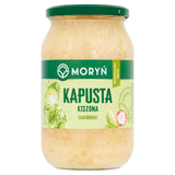 Moryn Plain Sauerkraut 870g jar, imported from the UK