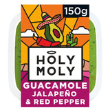 Holy Moly Guacamole Jalapeno & Red Pepper Dip 150g
