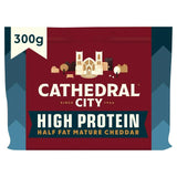 Cathedral City High Protein Half Fat Mature Cheddar Cheese 300g