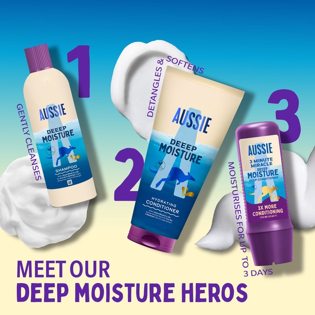 Aussie 3 Minute Miracle Moist Hair Mask 250ml - British product