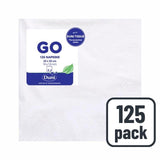 Duni White Compostable Paper Napkins 125 Pack