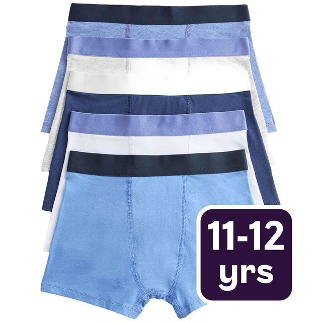 M&S boys blue nautical trunks for ages 11-12, imported from the UK