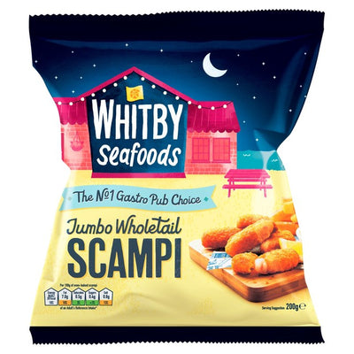 Crevettes jumbo panées surgelées Whitby 200g
