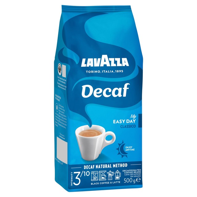 Lavazza Decaffeinated coffee beans 500g, UK version