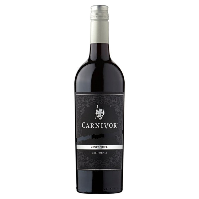 Carnivor Zinfandel red wine 75cl - British product