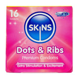 Skins Dots & Ribs Condoms 16 Pack