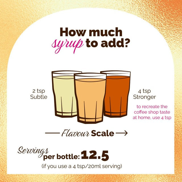 Monin Caramel Syrup Sugar Free 250ml, imported from the UK