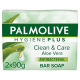 Palmolive Hygiene Vegan Antibacterial Aloe Vera Bar Soap 2 x 90g