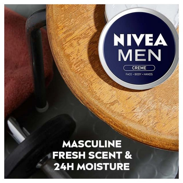Nivea men's creme moisturiser 150ml, imported from the UK