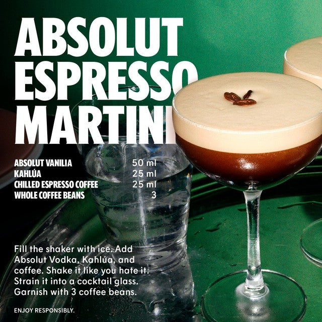 Absolut Vanilia Vodka 70cl - British product
