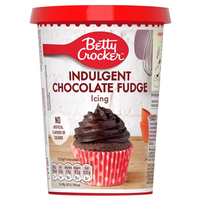 Betty Crocker Chocolate Fudge Icing 400g - British product